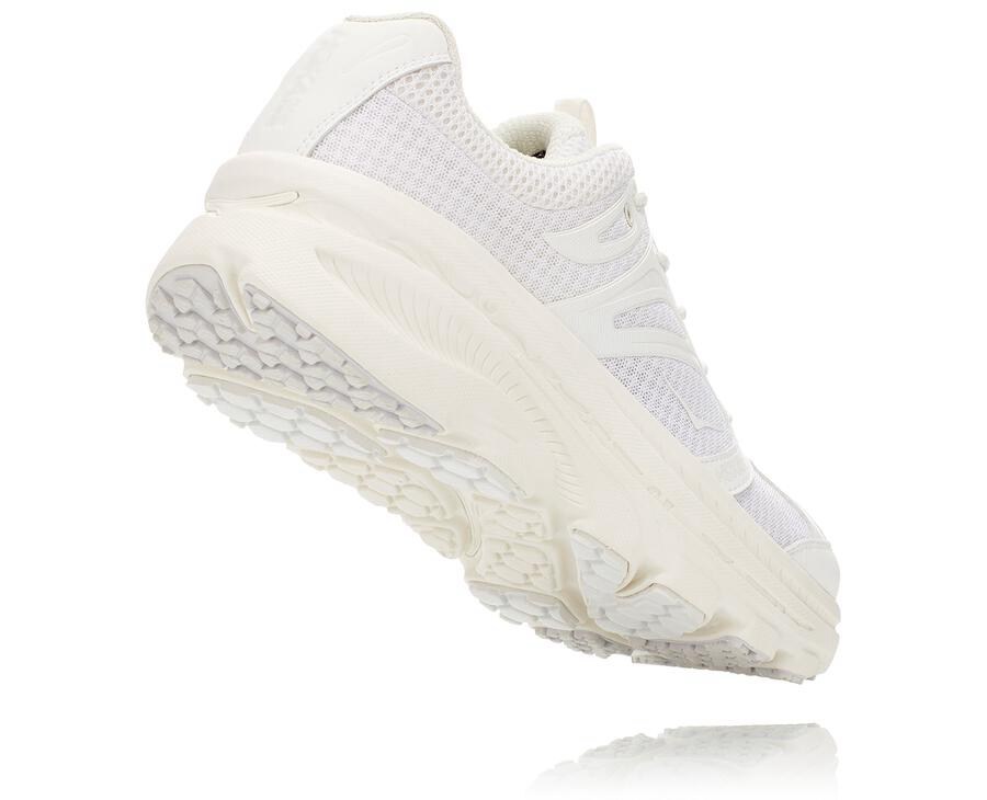 Running Shoes Womens - Hoka One One x EG Bondi B - White - FAYIKUB-95